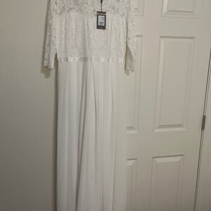 White dress brand new with tags